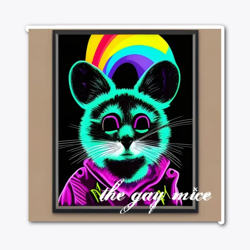 The Gay Mice Sticker